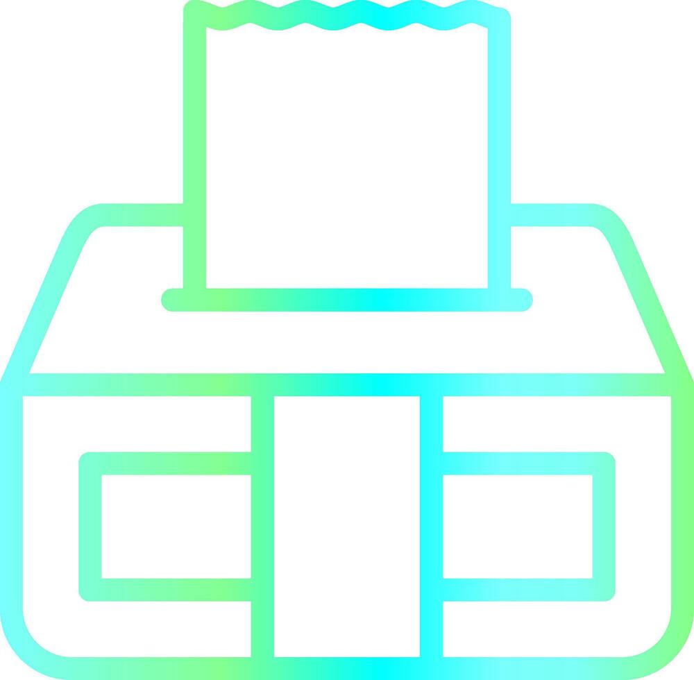 Tissue Paper Creative Icon Design vector