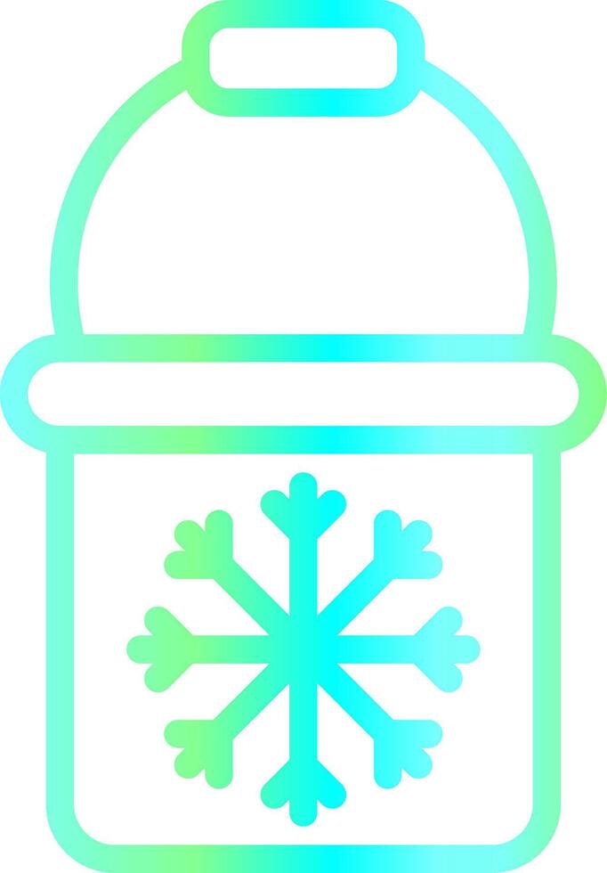 Frozen Bait Creative Icon Design vector