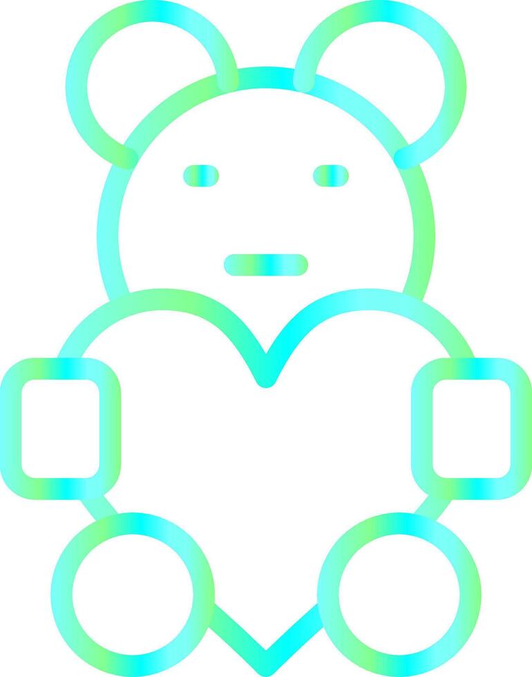 Teddy Creative Icon Design vector
