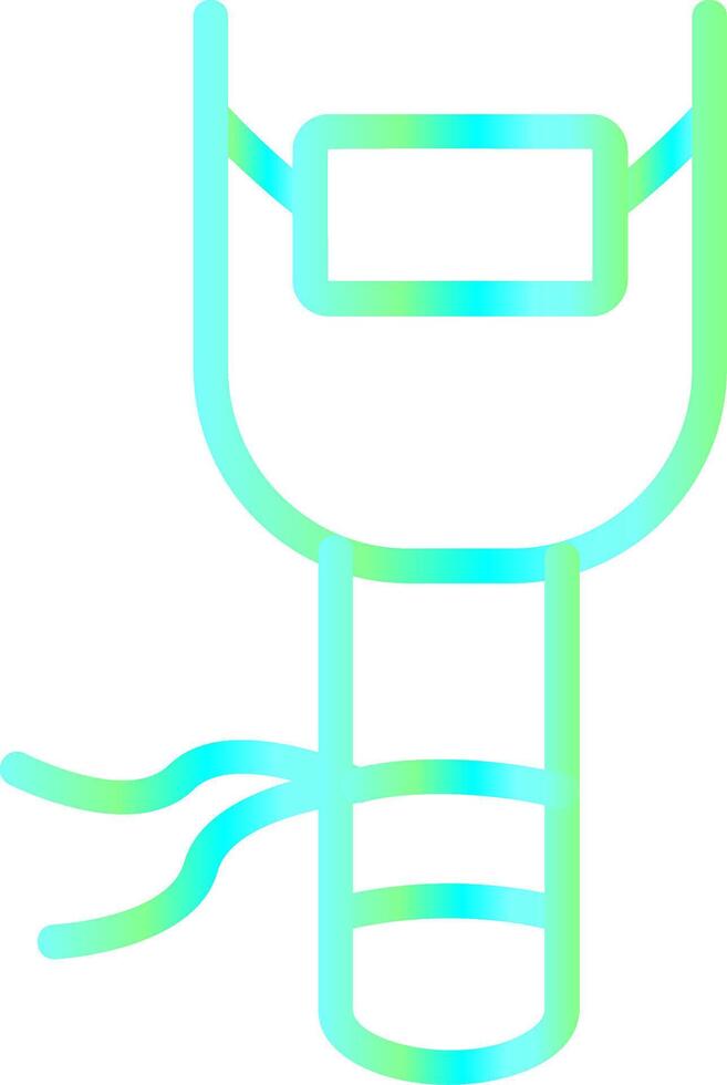 Slingshot Creative Icon Design vector
