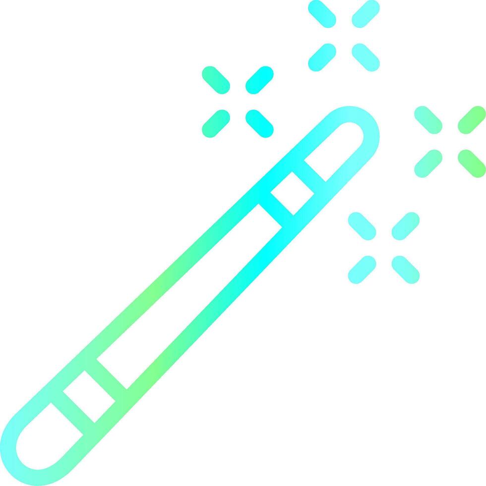 Magic Stick Creative Icon Design vector