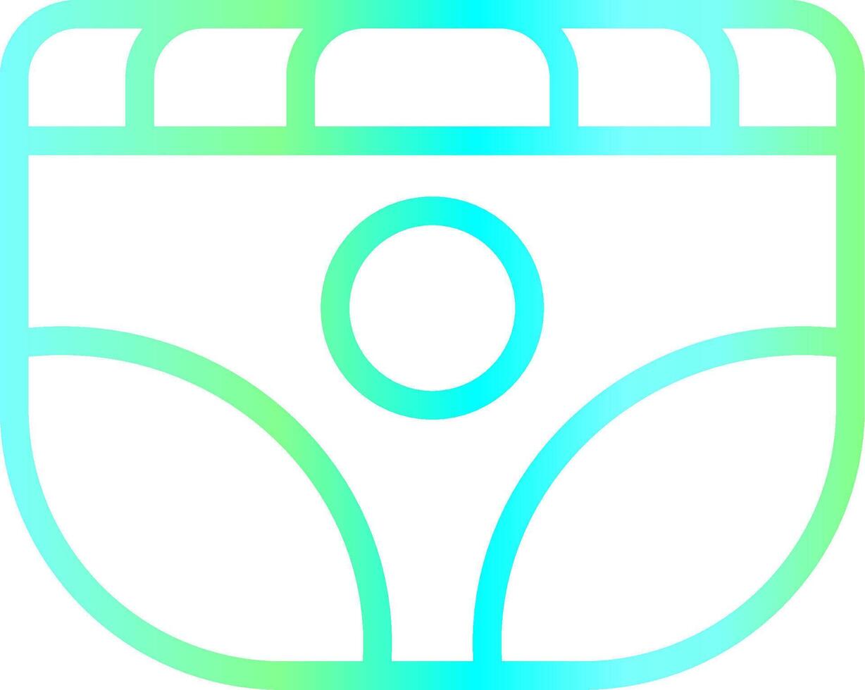 Diaper Creative Icon Design vector