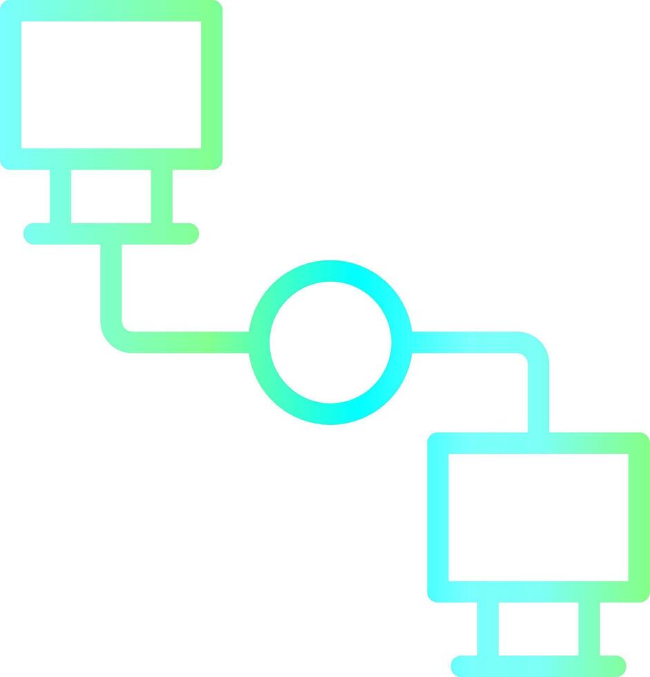 Unstructured Data Creative Icon Design vector