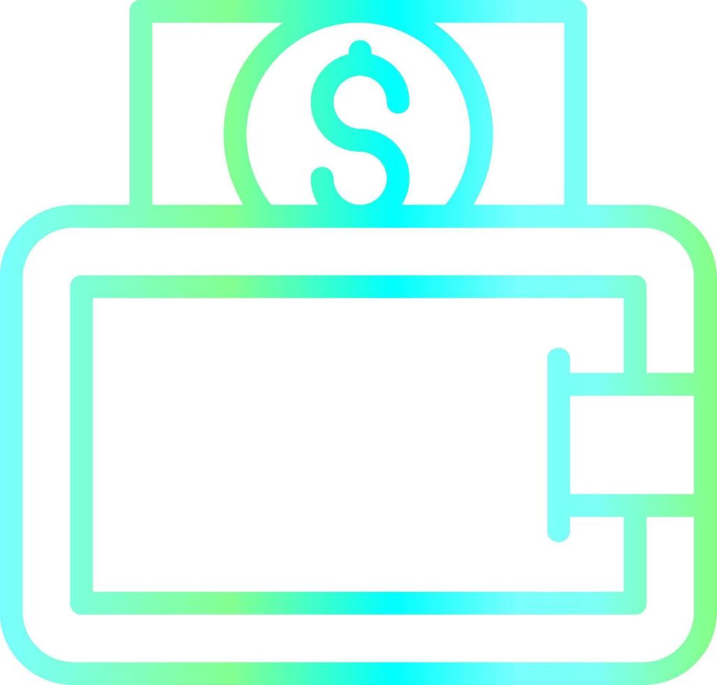 Pay Cash Creative Icon Design vector