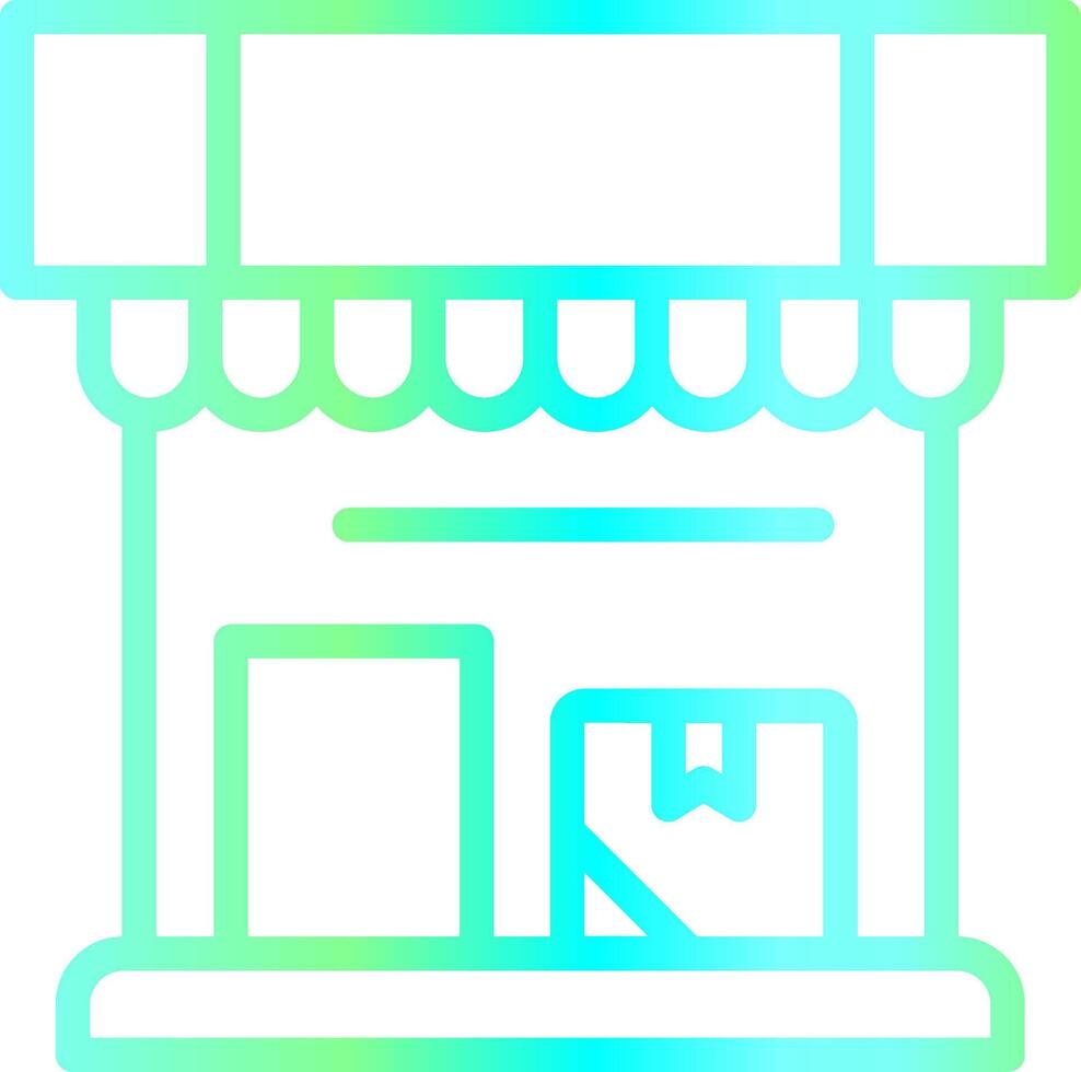 Store Creative Icon Design vector