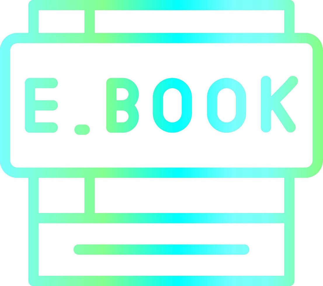 Ebooks Creative Icon Design vector