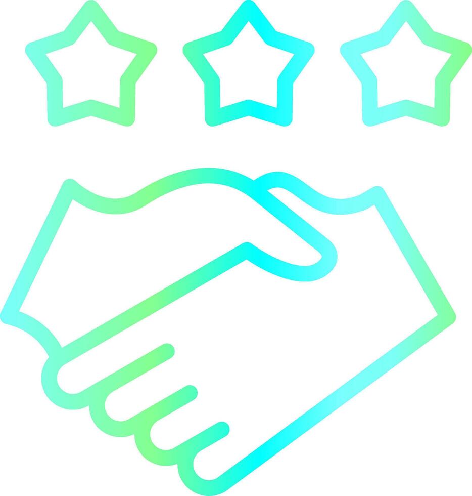 Game Handshake Creative Icon Design vector