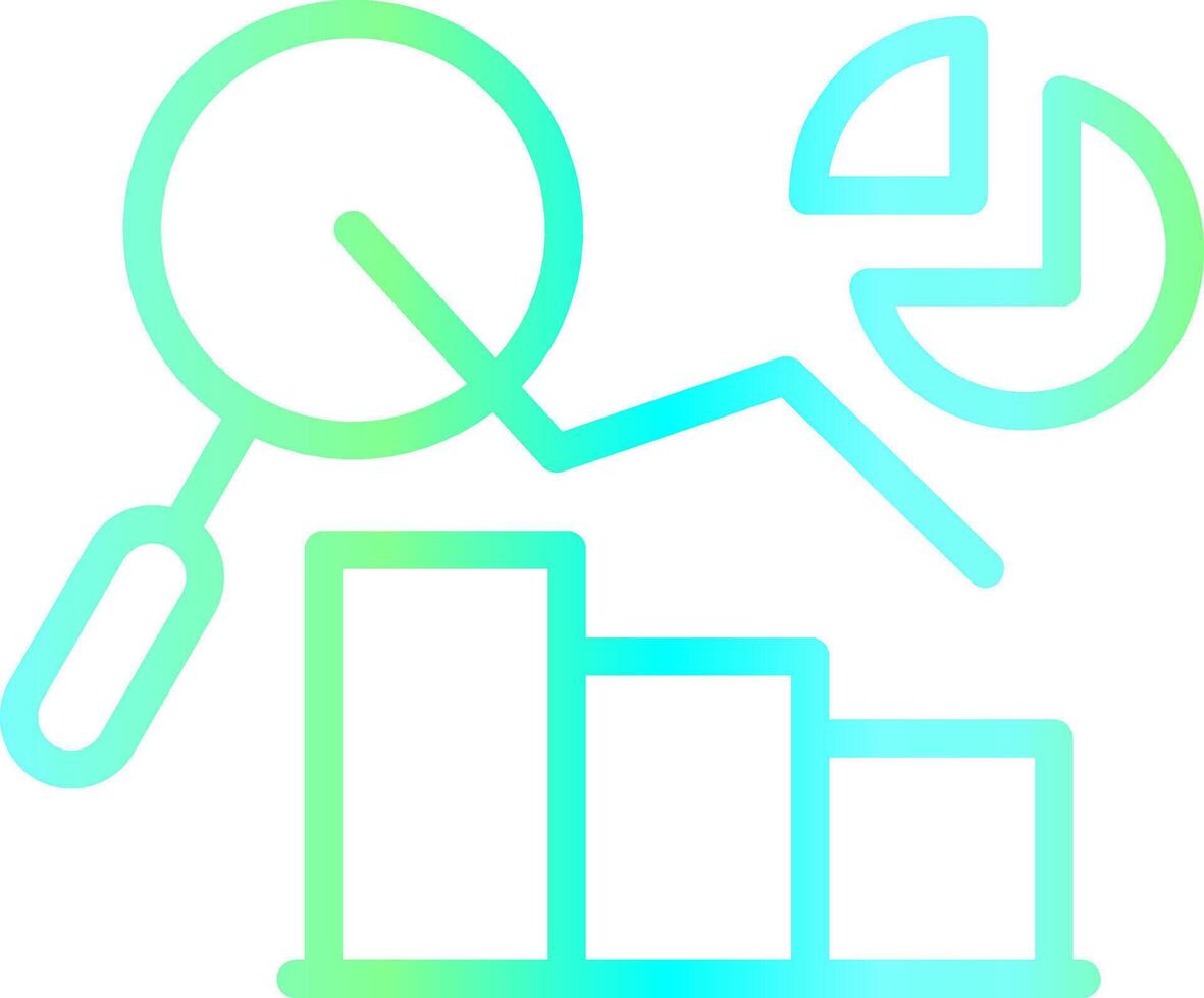 Research Process Creative Icon Design vector