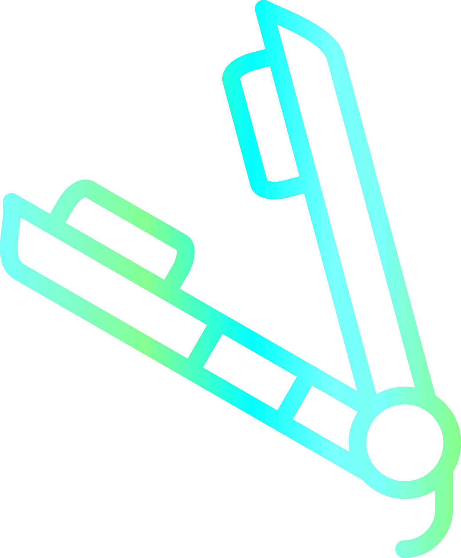 Line Blue Green Gradient Design 39734641 Vector Art at Vecteezy