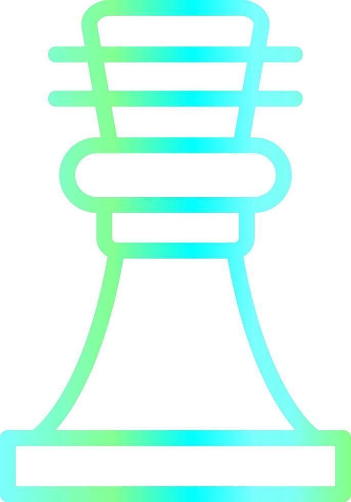 Chess Game Creative Icon Design vector