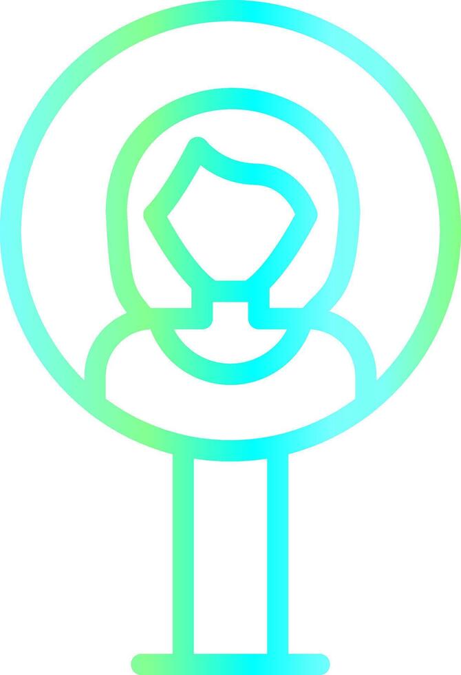 User Placeholder Creative Icon Design vector