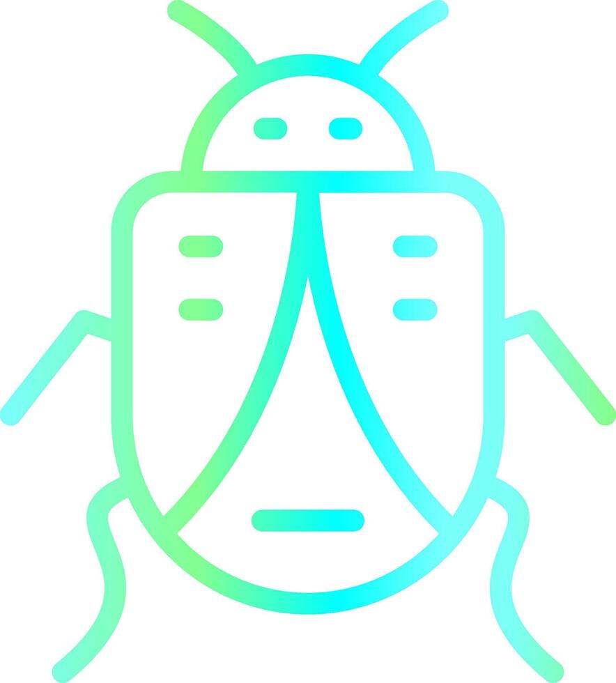 Bug Creative Icon Design vector