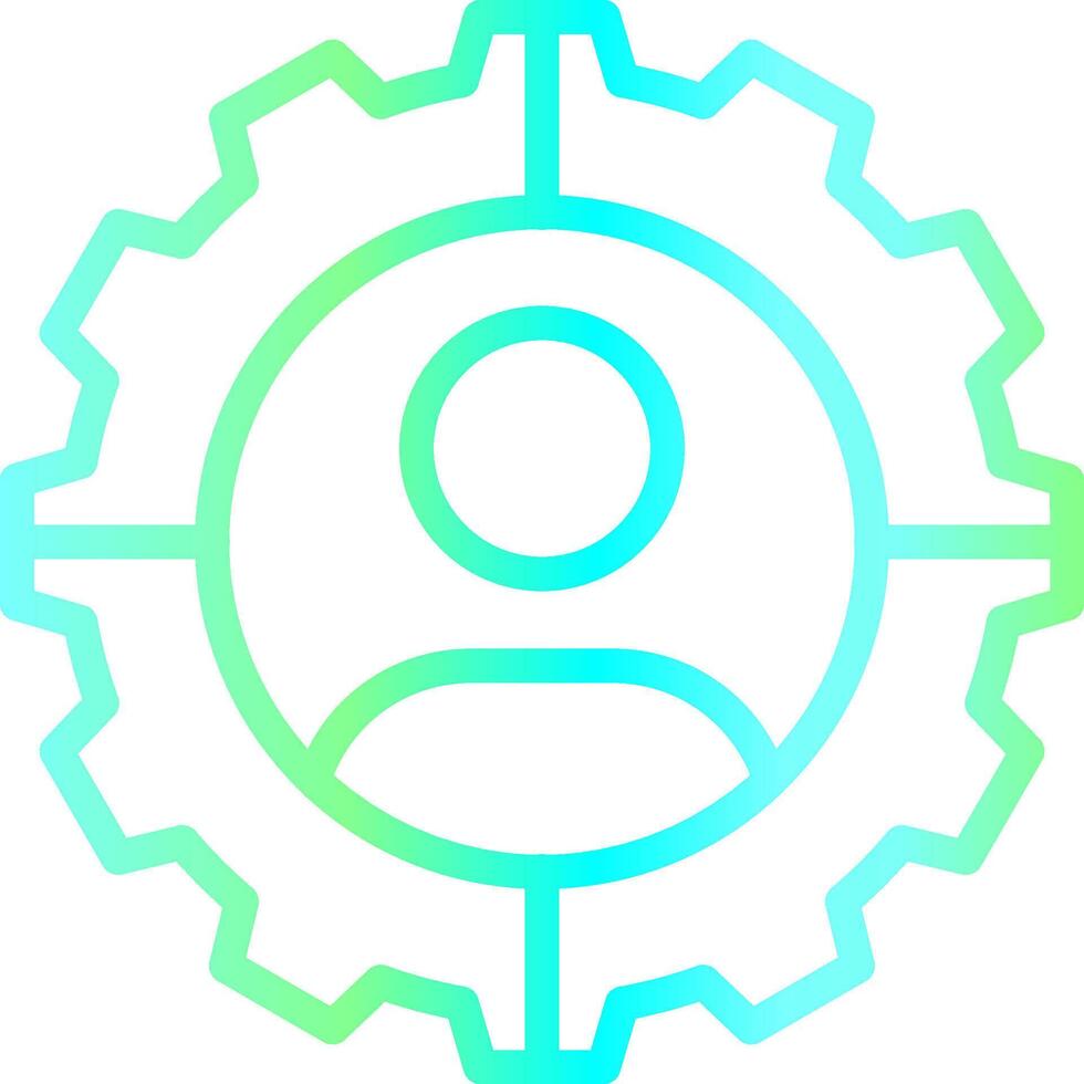 Personalization Creative Icon Design vector