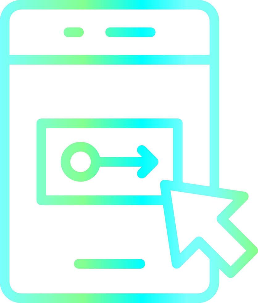 Landing Page Creative Icon Design vector