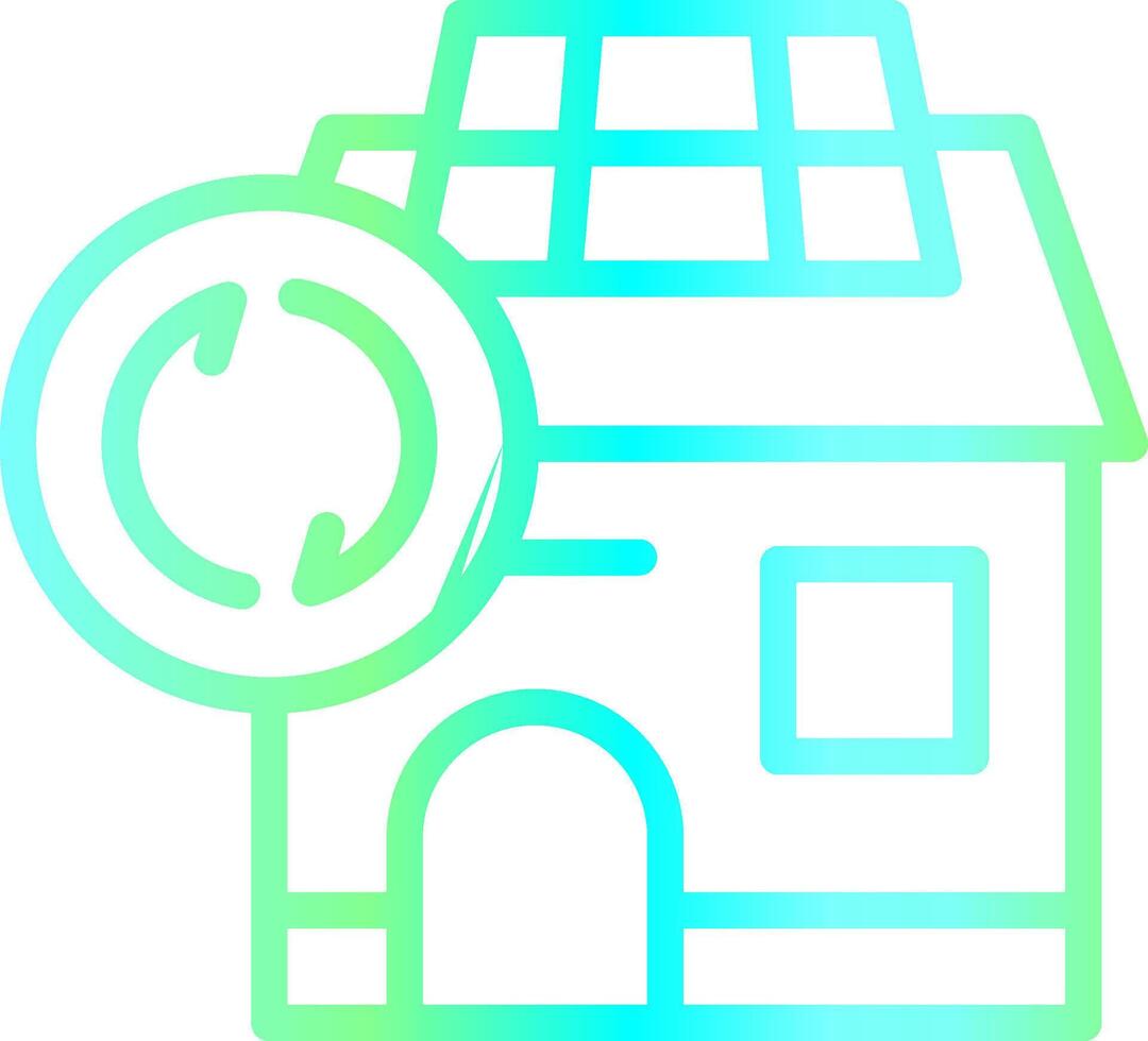 Renewable Energy Creative Icon Design vector