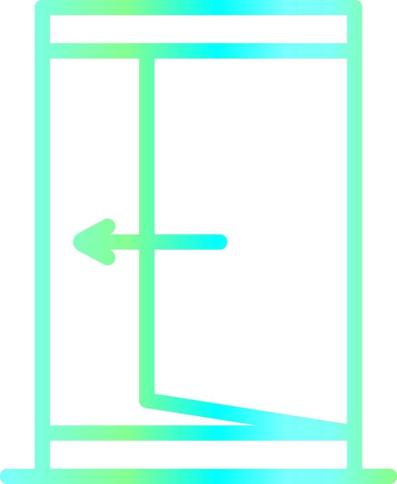 Entrance Creative Icon Design vector
