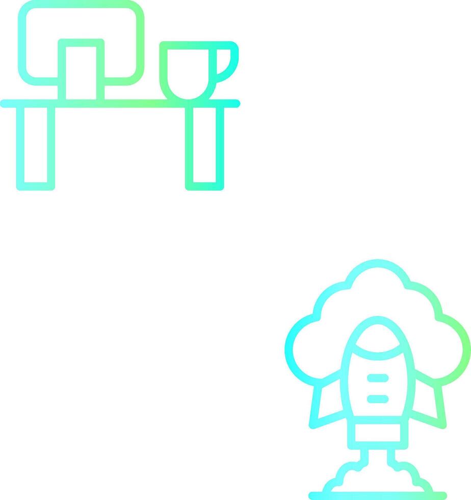 Business Workplace Creative Icon Design vector
