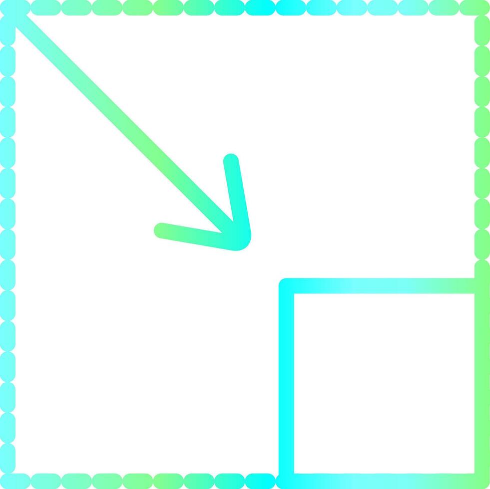 Downsizing Creative Icon Design vector