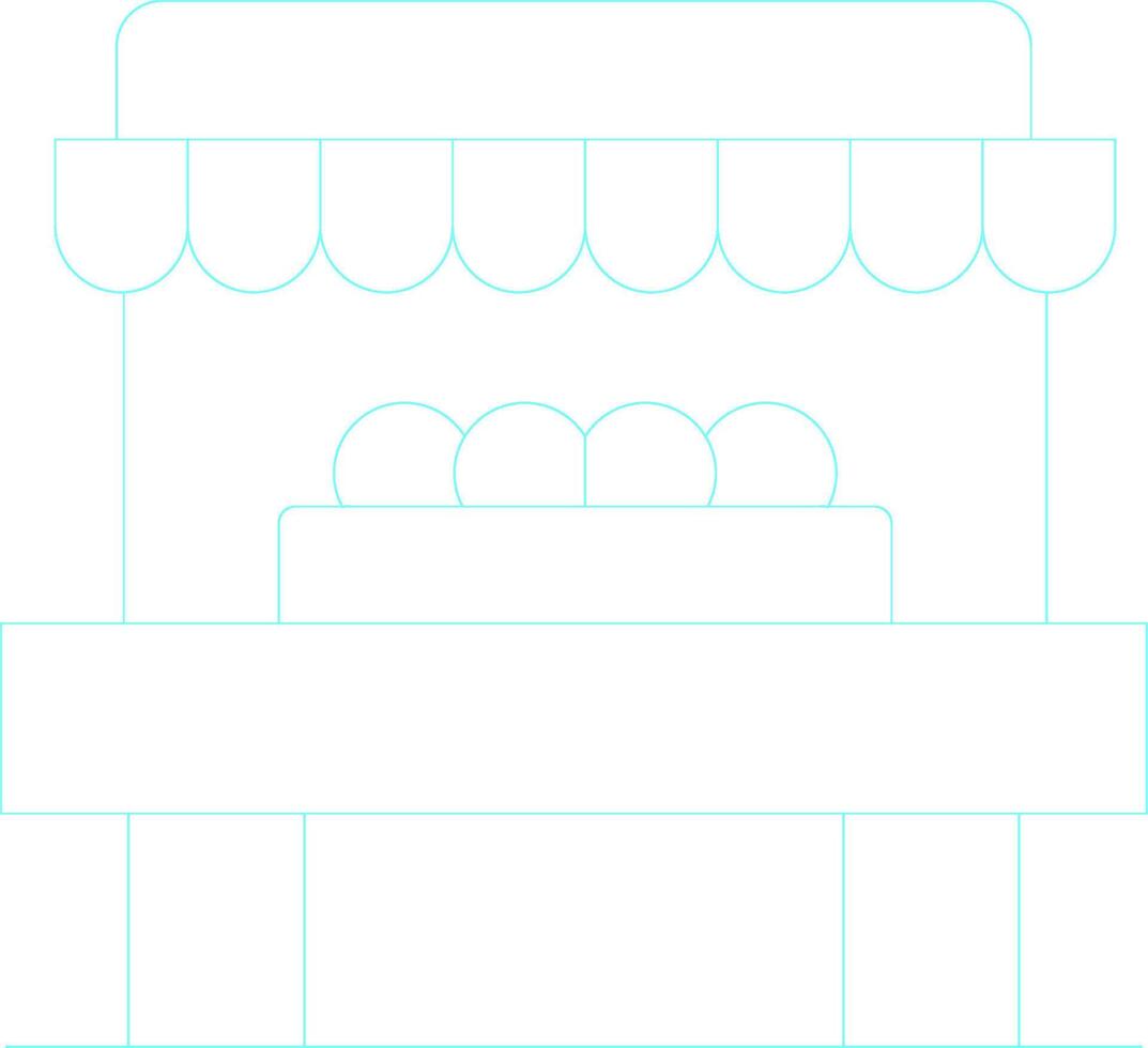 Farmers Market Creative Icon Design vector