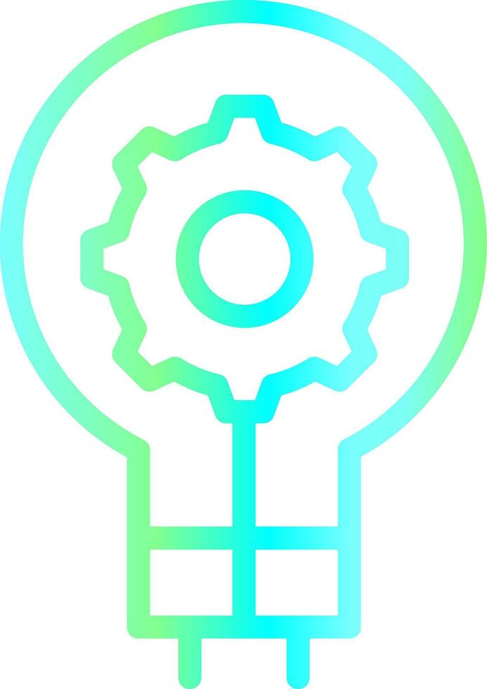 Idea Generation Creative Icon Design vector