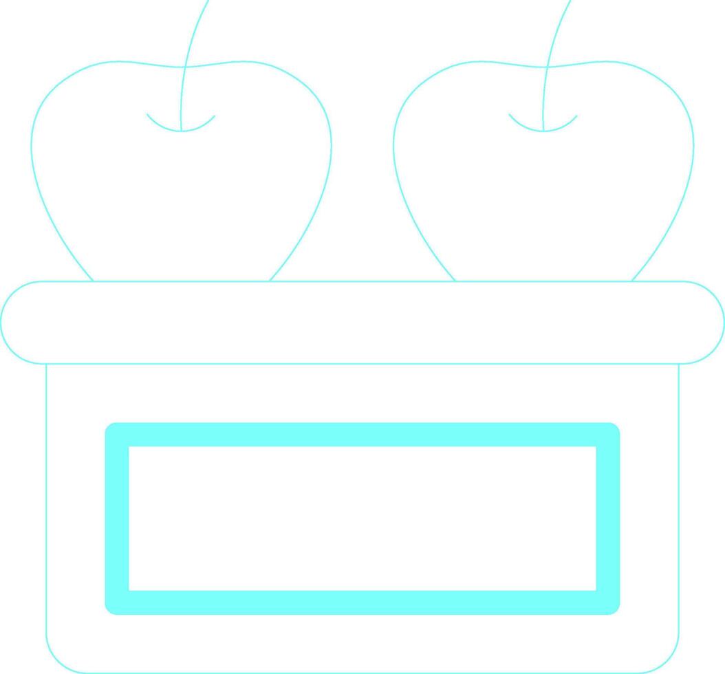 Farm Fresh Creative Icon Design vector