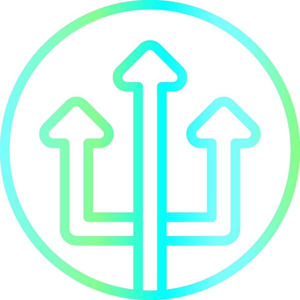 Pathway Creative Icon Design vector