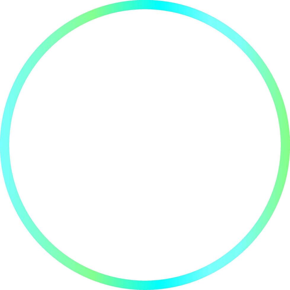 Circle Creative Icon Design vector