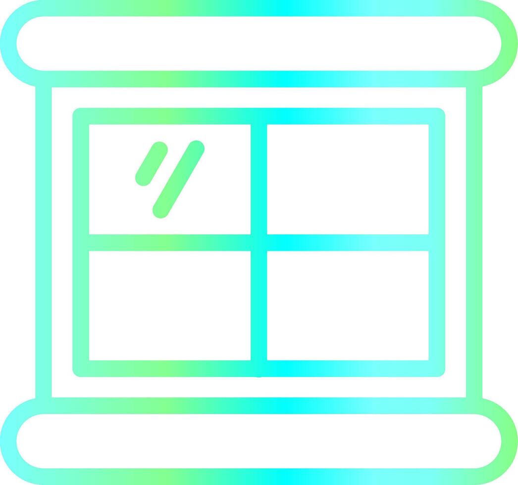 diseño de icono creativo de ventana vector