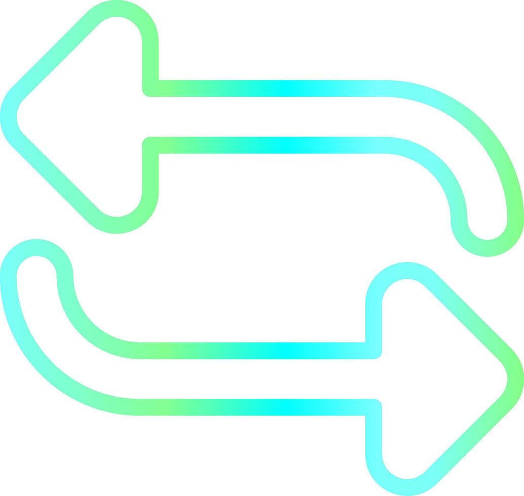 Arrows Repeat Creative Icon Design vector