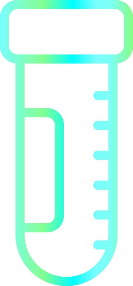 Test Tube Creative Icon Design vector