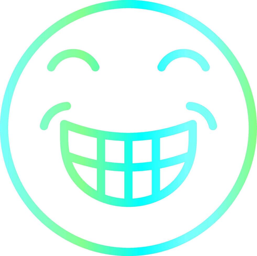 Grin Creative Icon Design vector