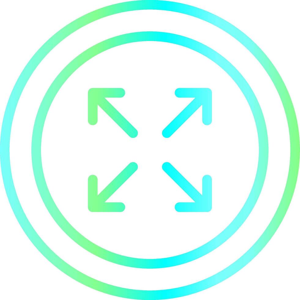 Expand Creative Icon Design vector