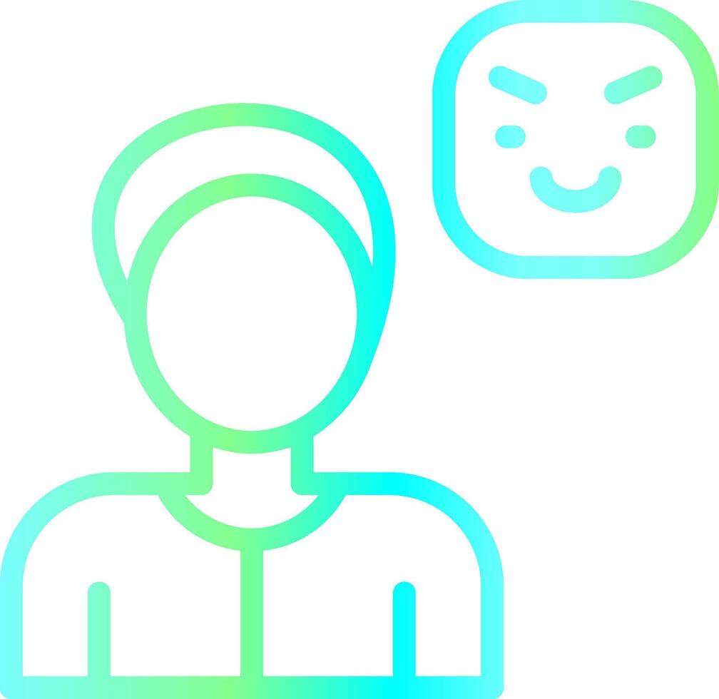 Confident Creative Icon Design vector