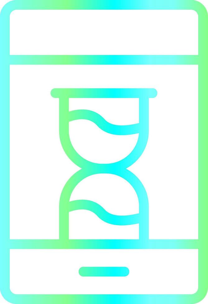Time Tracker App Creative Icon Design vector