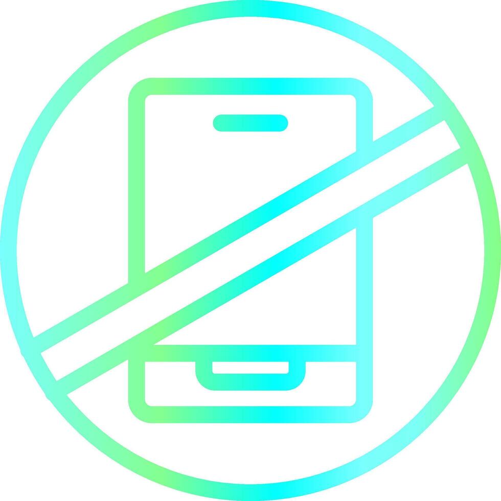 No Touch Technology Creative Icon Design vector