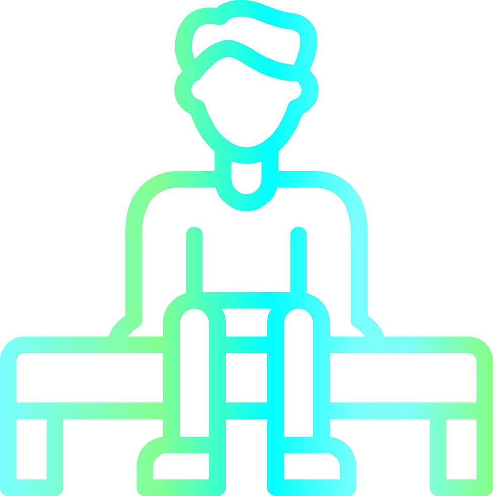 Loneliness Creative Icon Design vector