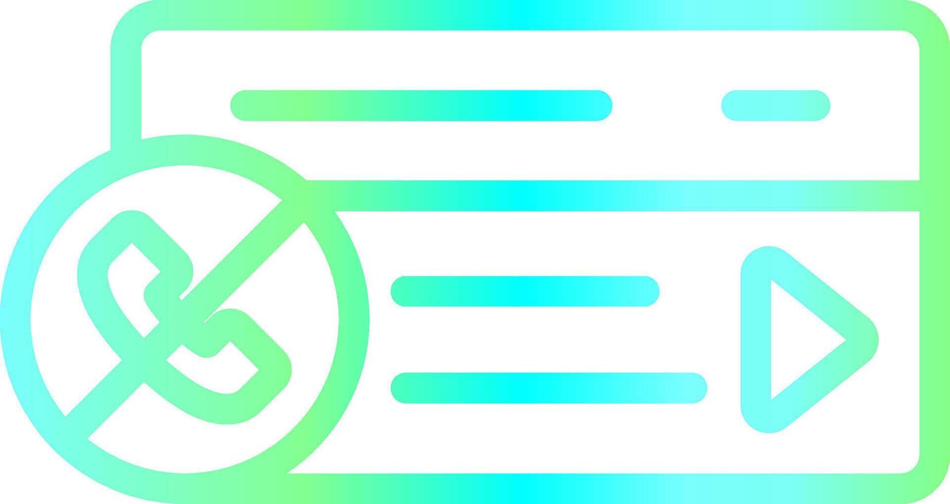 Contactless Services Creative Icon Design vector