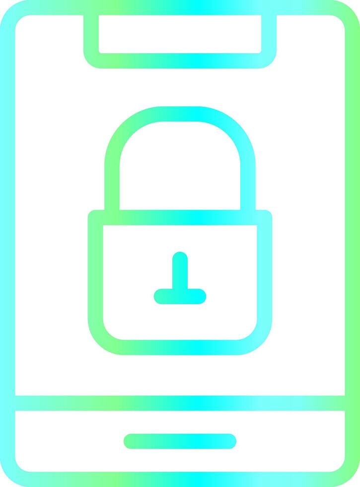 bloquear pantalla creativo icono diseño vector