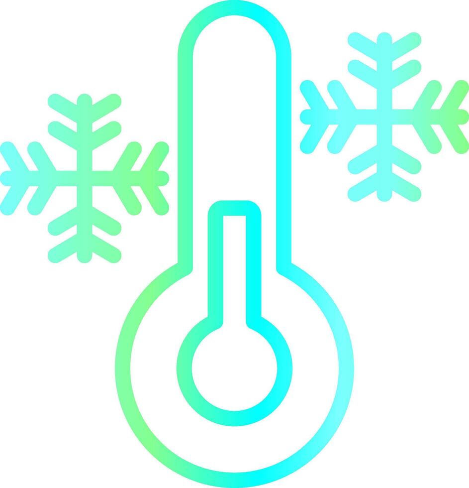 Temperature Creative Icon Design vector
