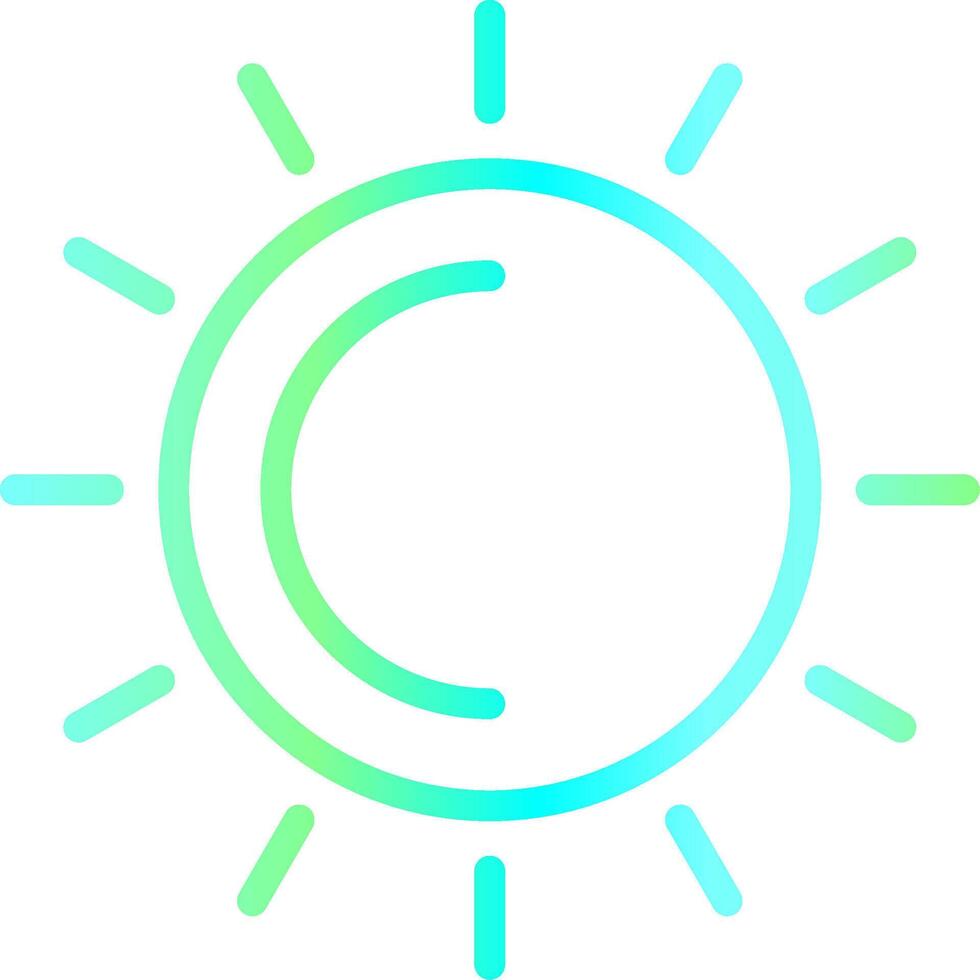 Sun Creative Icon Design vector