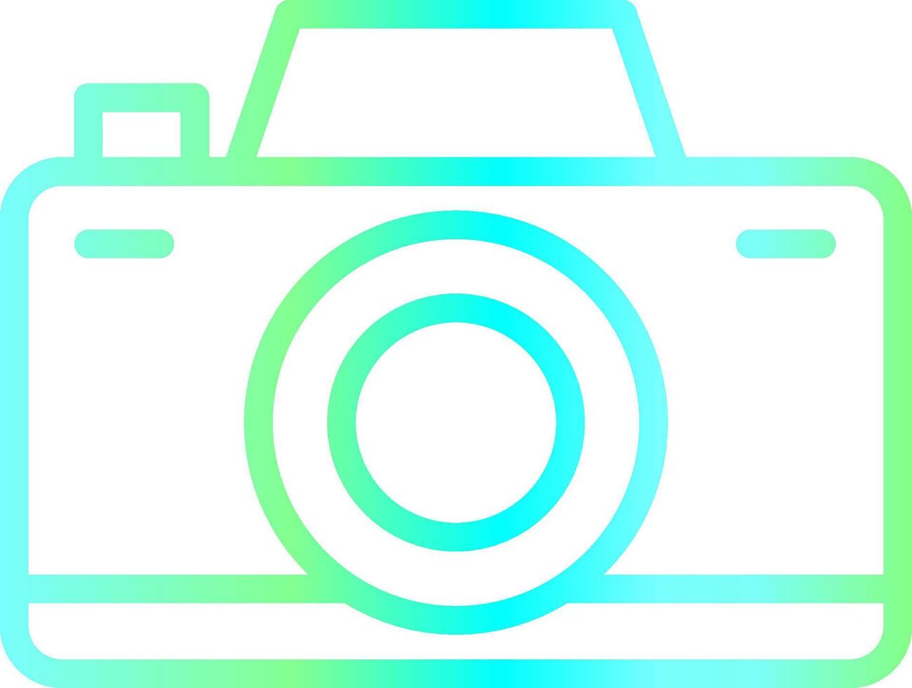 Camera Creative Icon Design vector