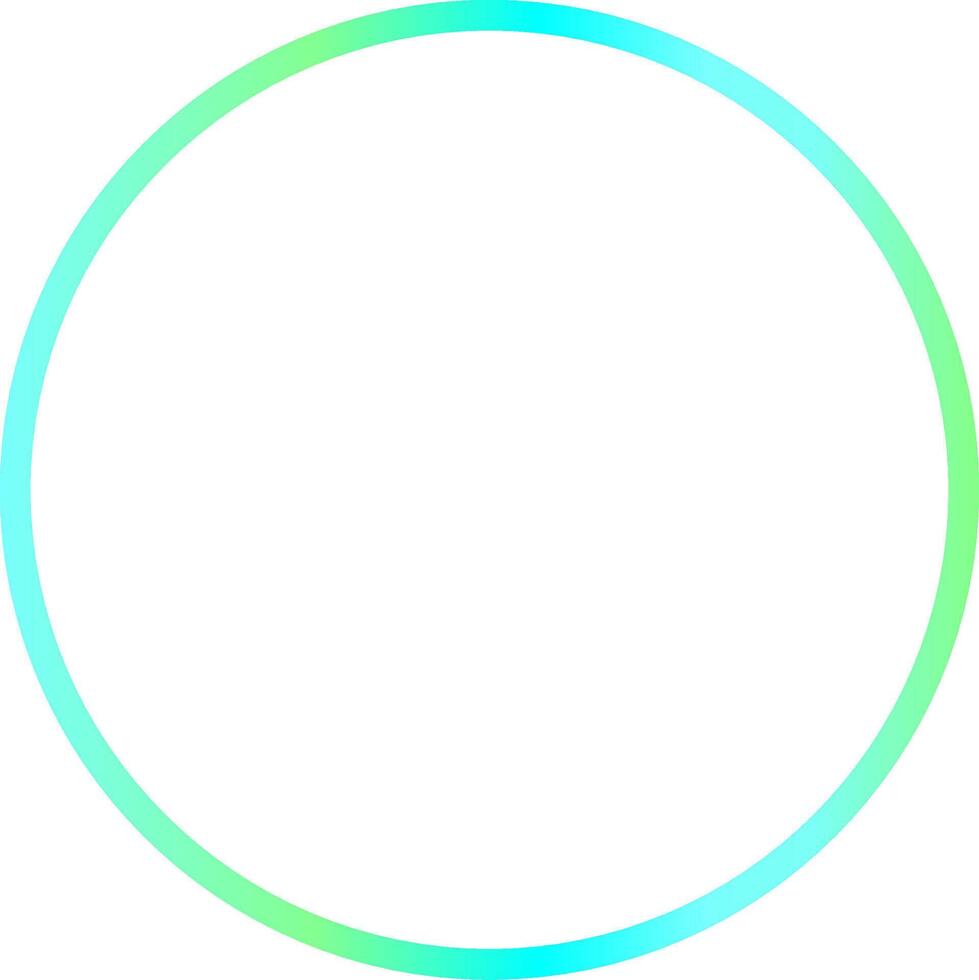 Circle Creative Icon Design vector
