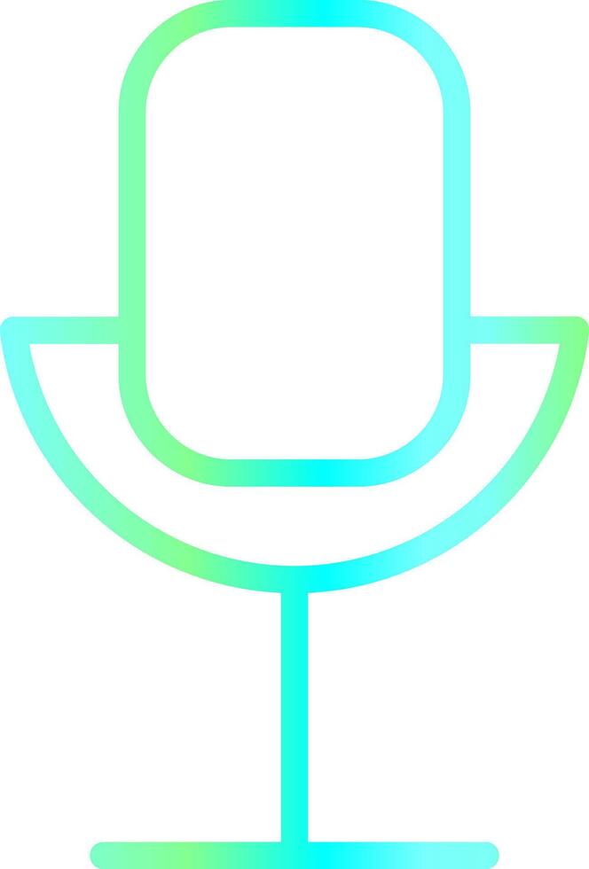Microphone Creative Icon Design vector