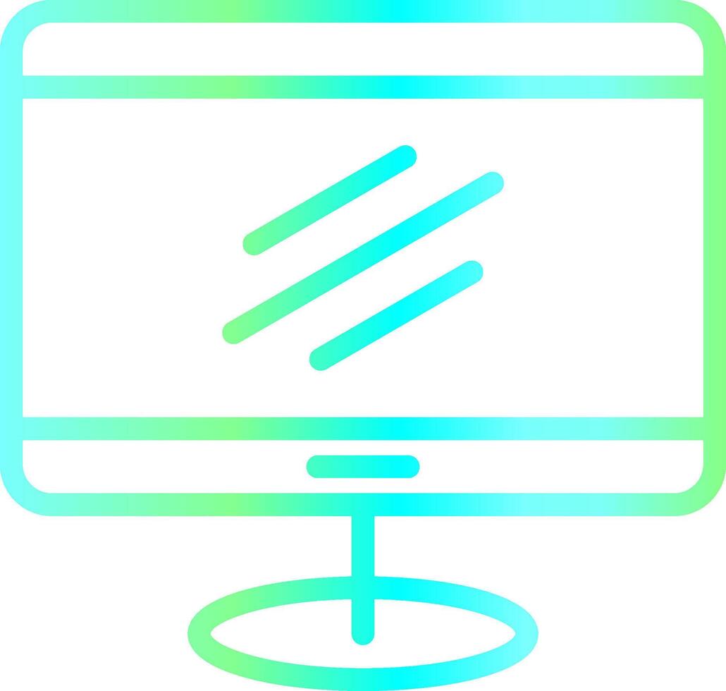 Lcd Creative Icon Design vector
