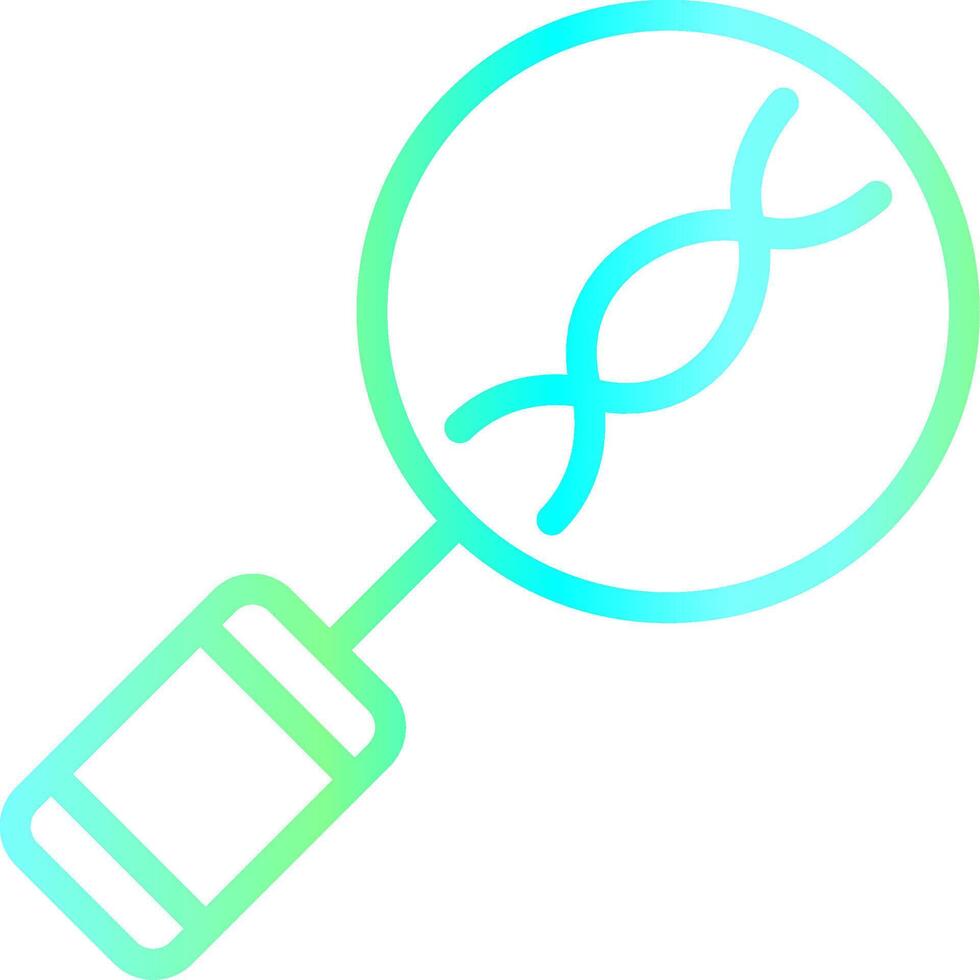 Magnifying Creative Icon Design vector