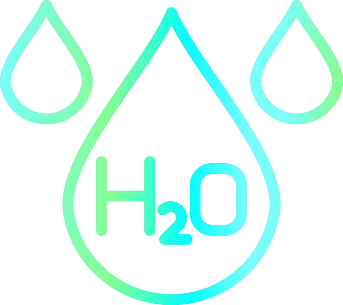 H2o Creative Icon Design vector