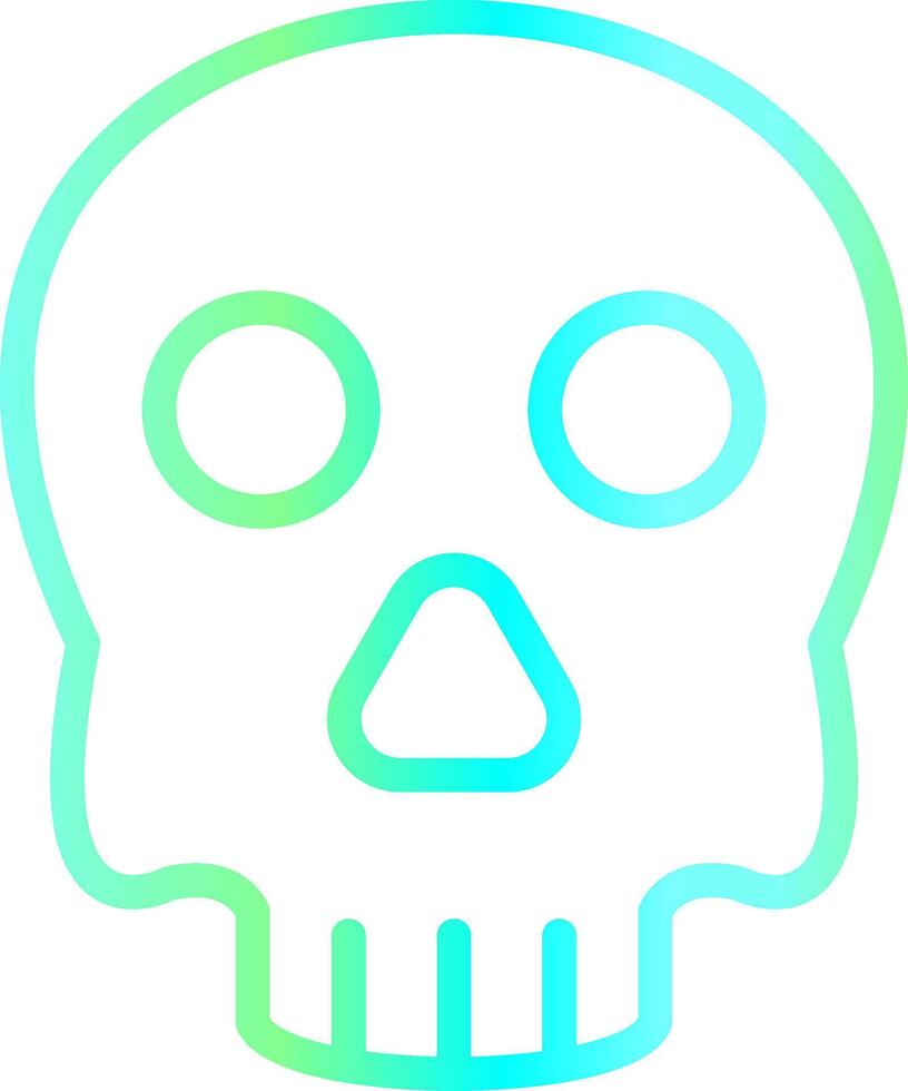 Skull Creative Icon Design vector