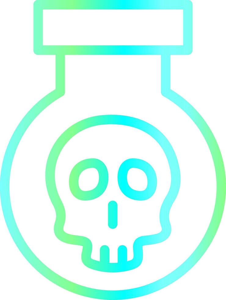 Poison Creative Icon Design vector