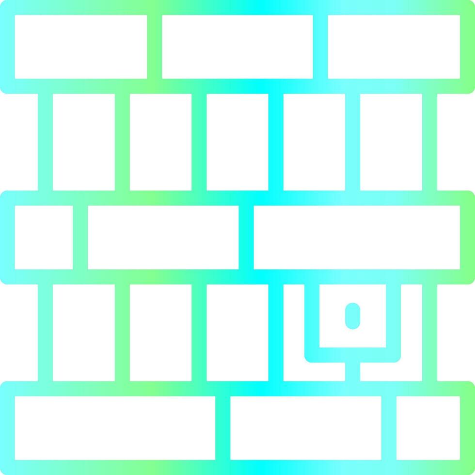 Jail Creative Icon Design vector