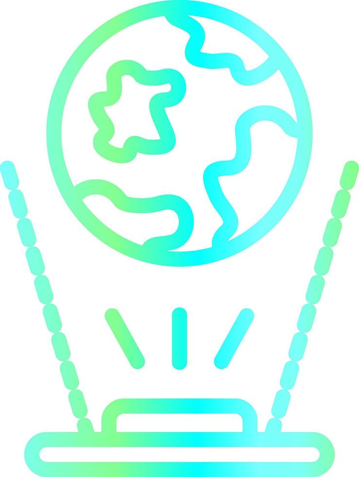 Ar World Creative Icon Design vector